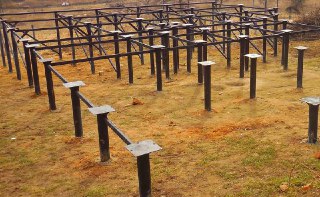 Фундамент на винтовых сваях Кольчугино цена от 41821 руб.
