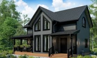 Проекты каркасных домов с террасой от 3660 рублей | Строй-Кль