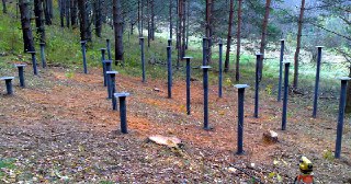 Свайный фундамент Кольчугино. Заказать под ключ цена от 2091 руб